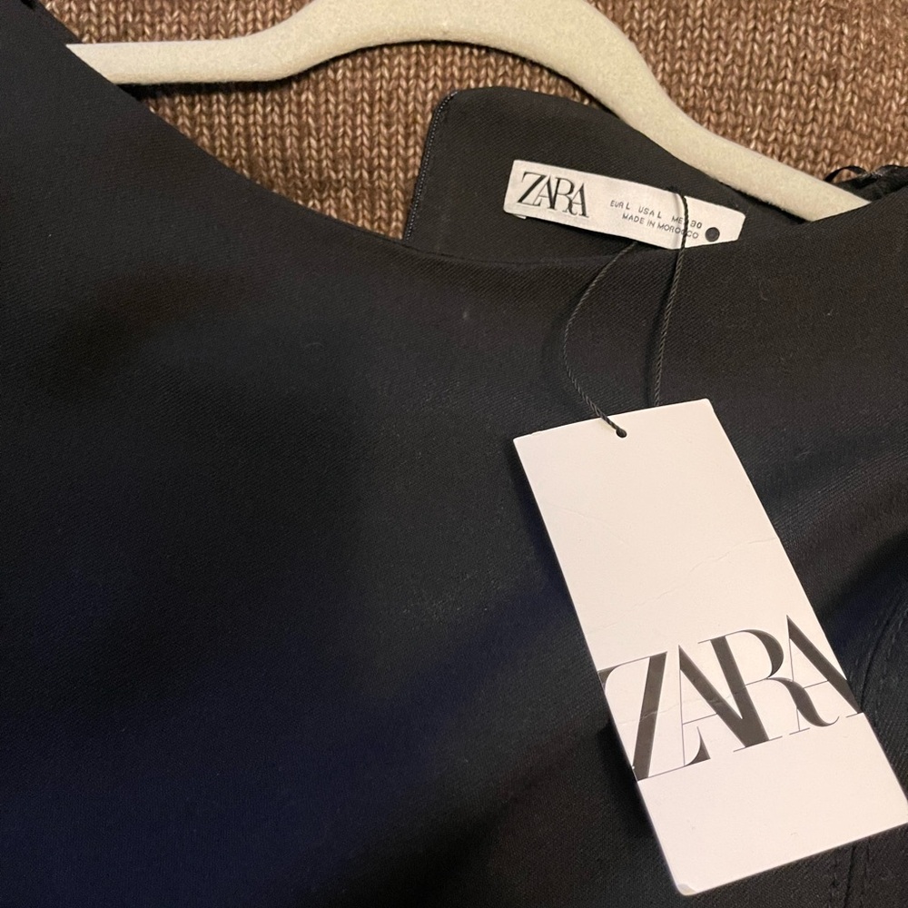 🖤 Zara NWT Elegant Black Dress